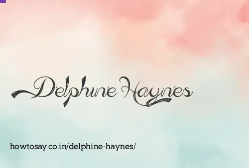 Delphine Haynes