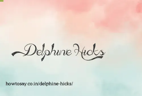 Delphine Hicks