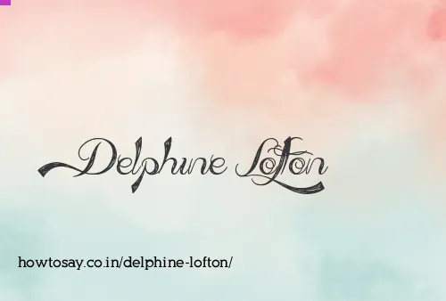 Delphine Lofton