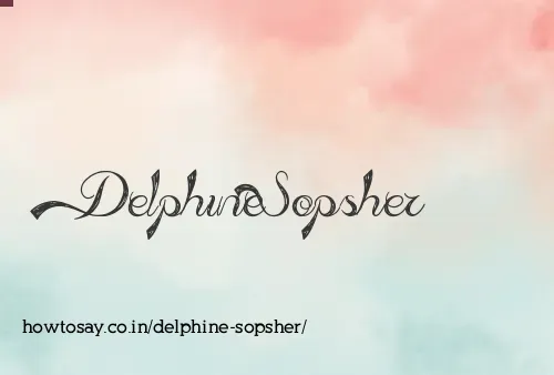 Delphine Sopsher