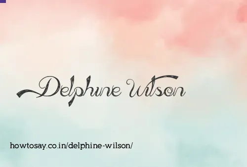 Delphine Wilson