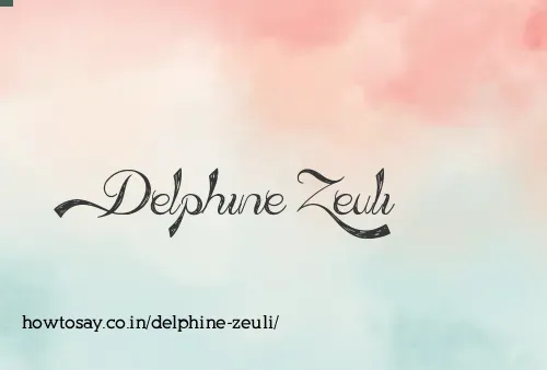 Delphine Zeuli