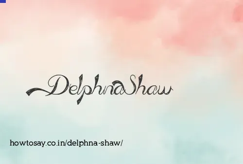 Delphna Shaw