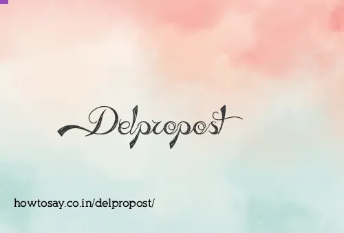 Delpropost