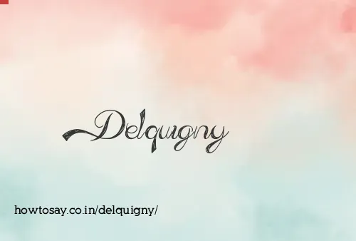 Delquigny
