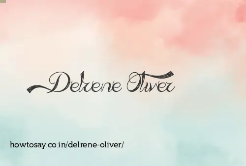 Delrene Oliver
