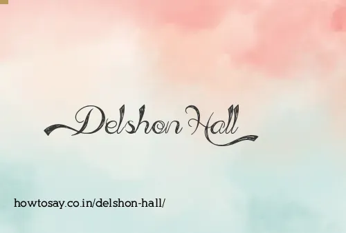 Delshon Hall