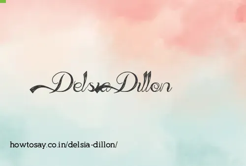 Delsia Dillon