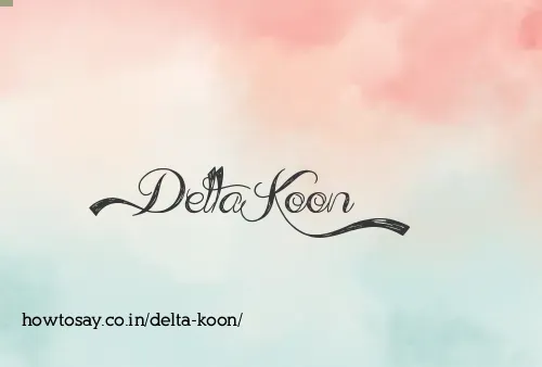 Delta Koon
