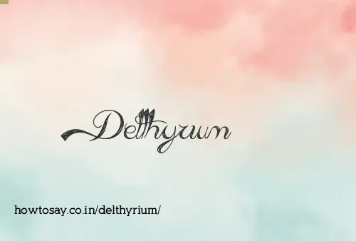Delthyrium