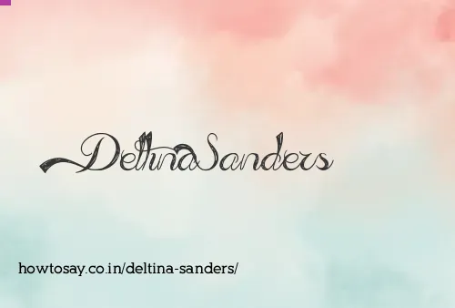Deltina Sanders