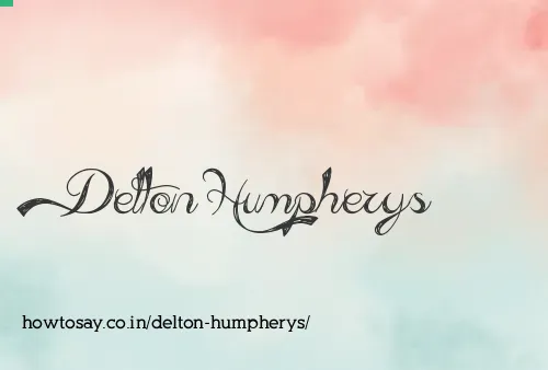 Delton Humpherys