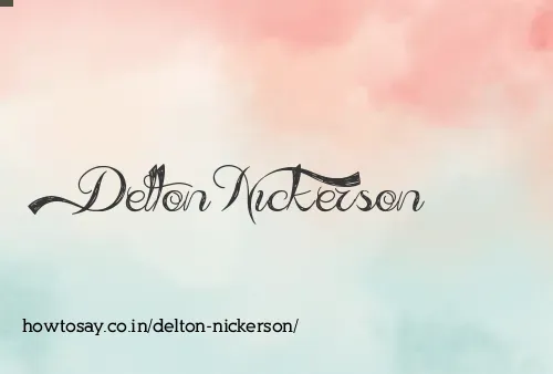 Delton Nickerson