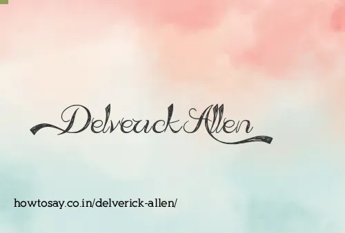 Delverick Allen