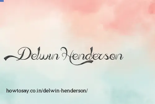 Delwin Henderson