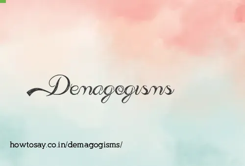 Demagogisms