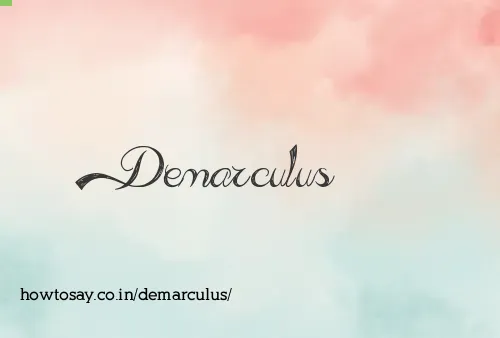 Demarculus