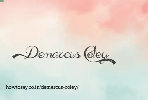 Demarcus Coley