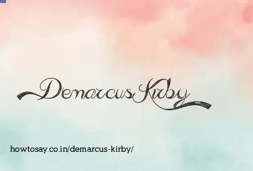 Demarcus Kirby