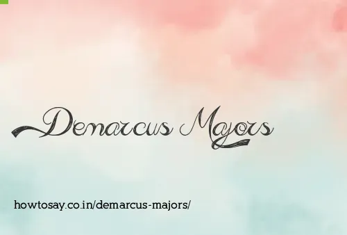 Demarcus Majors