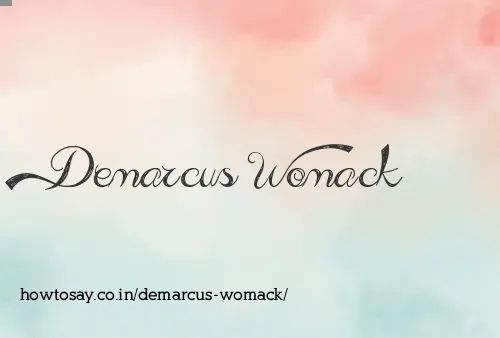 Demarcus Womack