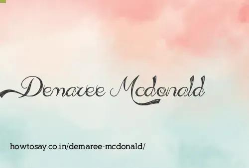 Demaree Mcdonald