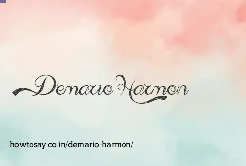 Demario Harmon