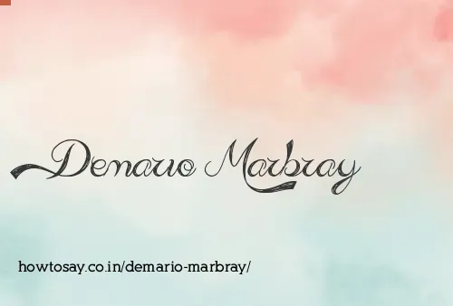 Demario Marbray