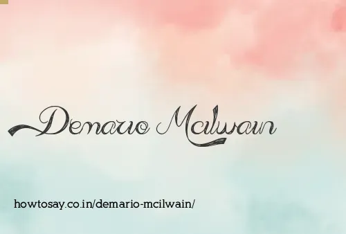 Demario Mcilwain