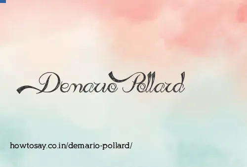 Demario Pollard