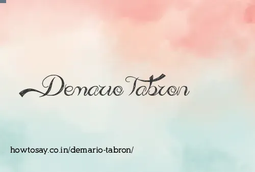 Demario Tabron