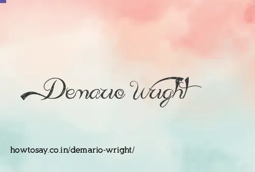 Demario Wright