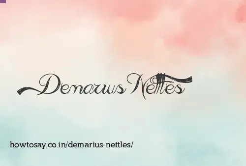 Demarius Nettles