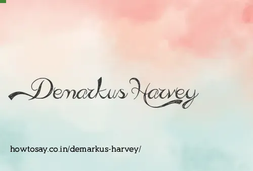 Demarkus Harvey