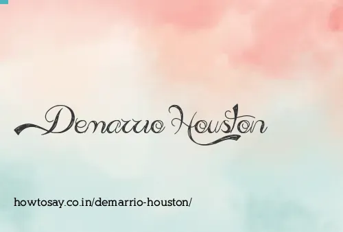 Demarrio Houston