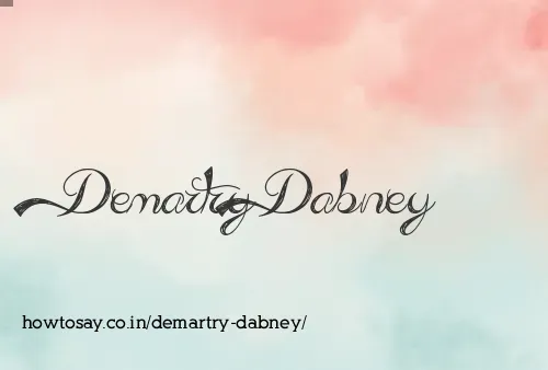 Demartry Dabney