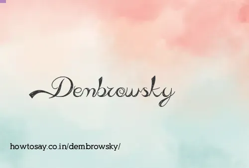 Dembrowsky