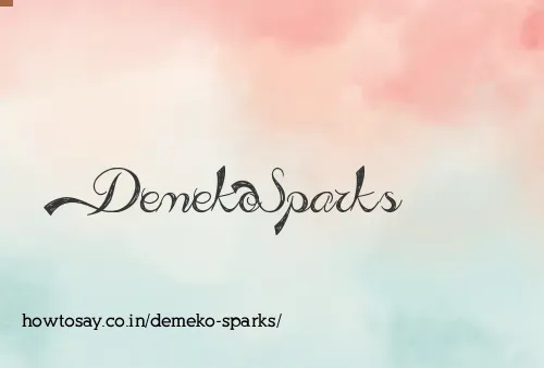 Demeko Sparks