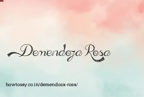 Demendoza Rosa
