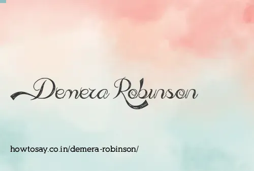 Demera Robinson