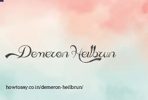 Demeron Heilbrun