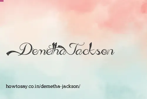 Demetha Jackson