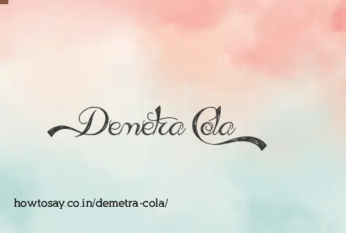 Demetra Cola