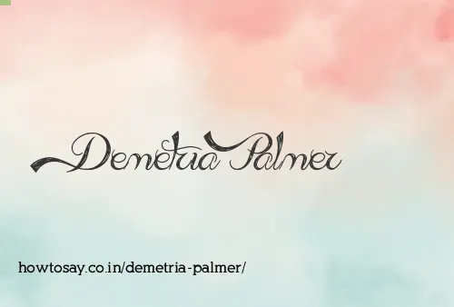 Demetria Palmer