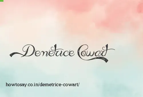 Demetrice Cowart