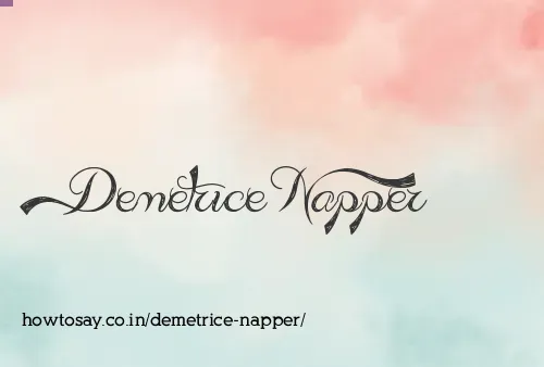 Demetrice Napper