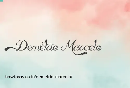 Demetrio Marcelo