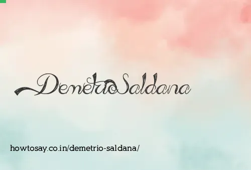 Demetrio Saldana