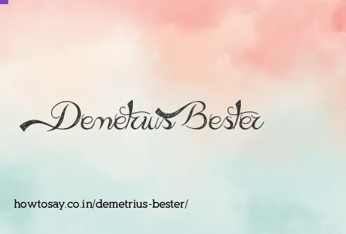 Demetrius Bester