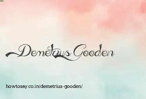 Demetrius Gooden